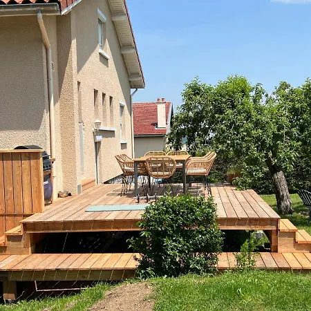 Jolie Maison Cosy, Grand Jardin, En Bordure De La Via Fluvia Villa *